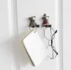 Small animal resin socket, power cord hook, storage rack, strong adhesive hook, plug adhesive bracket details Picture